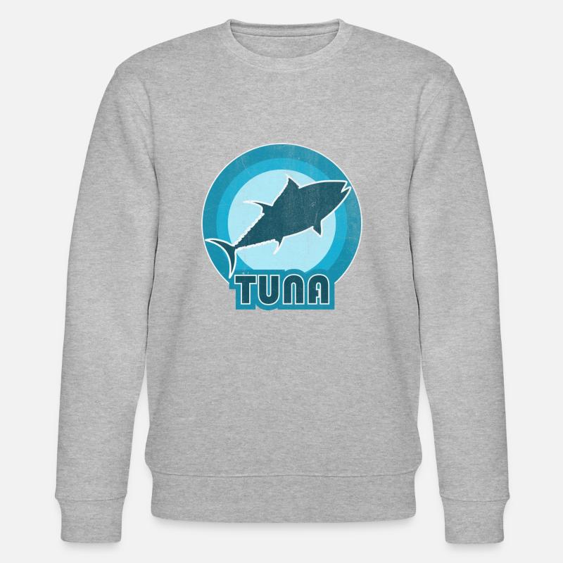 Thunfisch - Stanley/Stella Unisex Bio-Sweatshirt CHANGER  - Grau meliert