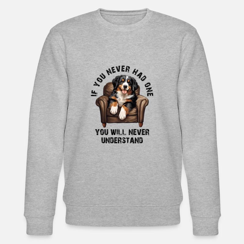 Bouvier bernois - Sweat bio CHANGER Stanley/Stella Unisexe - gris chiné