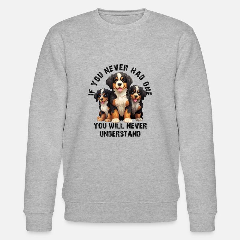 Bouvier bernois - Sweat bio CHANGER Stanley/Stella Unisexe - gris chiné