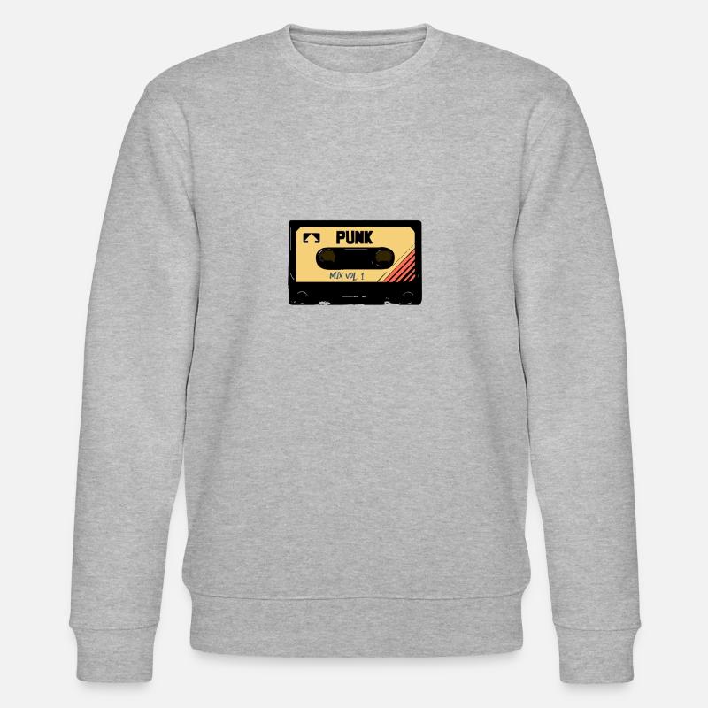 punk oldschool punker punkrock - Sweat bio CHANGER Stanley/Stella Unisexe - gris chiné