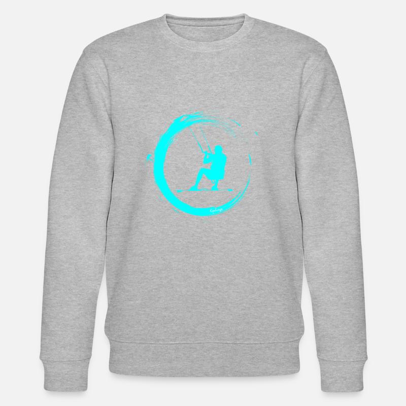 kiter - Stanley/Stella Unisex Bio-Sweatshirt CHANGER  - Grau meliert