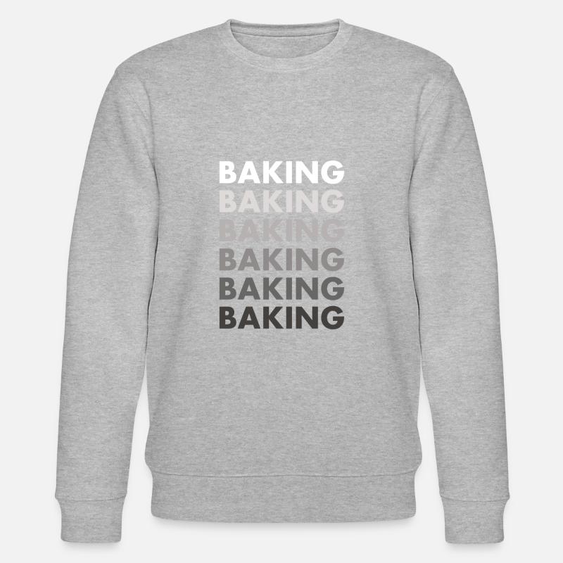 Baker Baking - Stanley/Stella Unisex Bio-Sweatshirt CHANGER  - Grau meliert