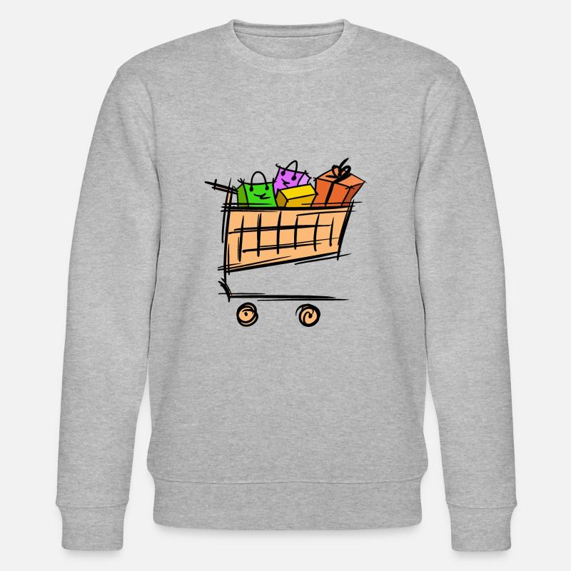 Panier complet, promotion, vente - Sweat bio CHANGER Stanley/Stella Unisexe - gris chiné