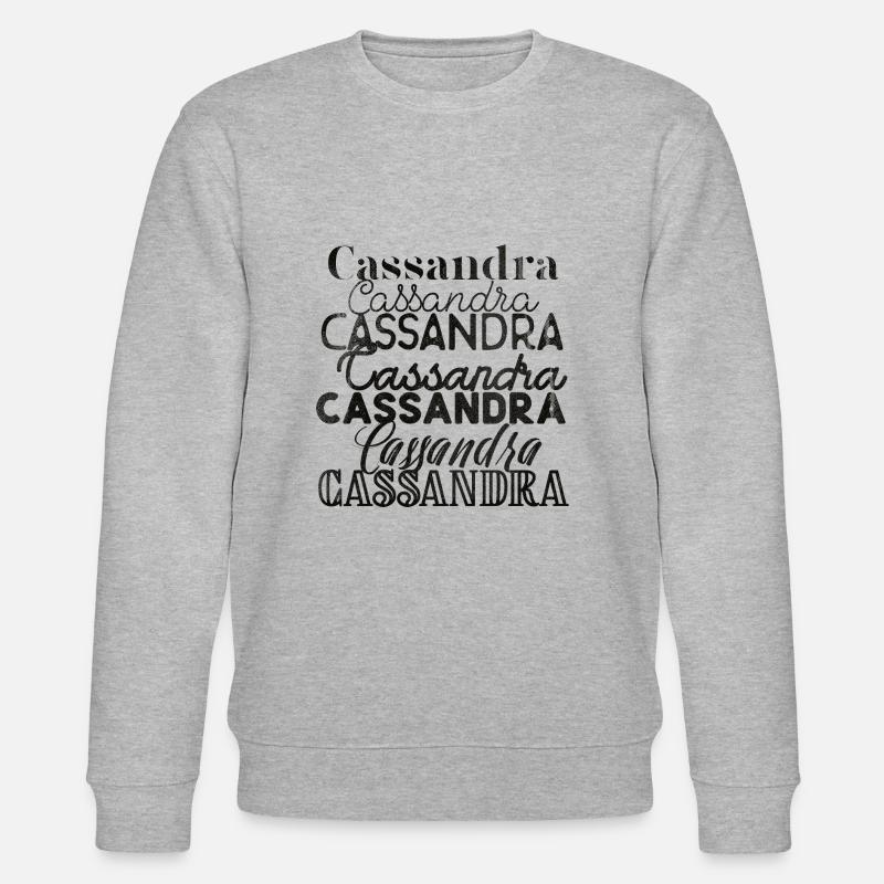 Cassandra - Stanley/Stella Unisex Bio-Sweatshirt CHANGER  - Grau meliert