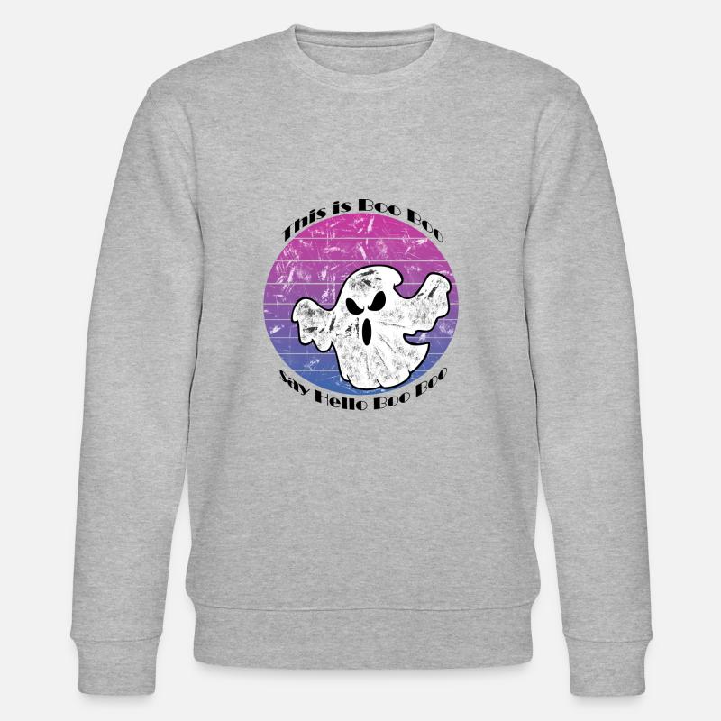 C’est Boo Boo - Sweat bio CHANGER Stanley/Stella Unisexe - gris chiné