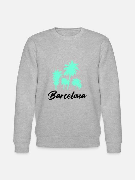 Barcelona - Stanley/Stella CHANGER Unisex Organic Sweatshirt - heather grey