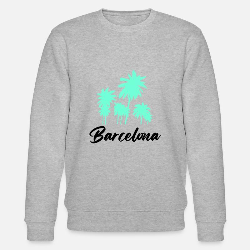 Barcelone - Sweat bio CHANGER Stanley/Stella Unisexe - gris chiné