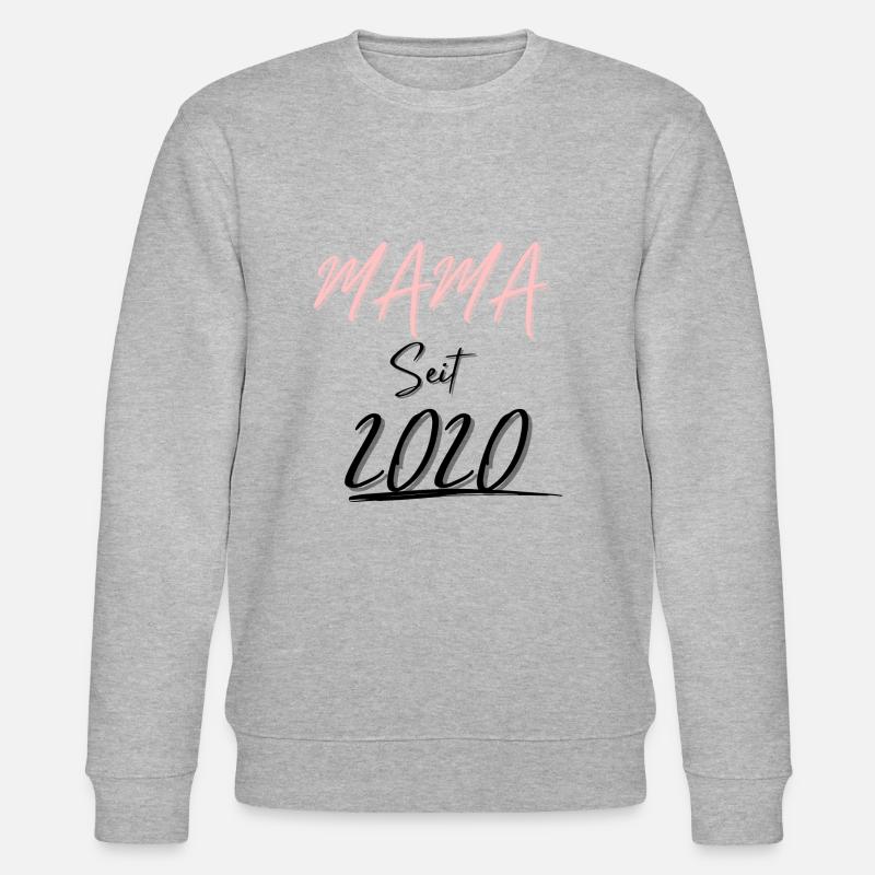 MAMA Seit 2020 - Stanley/Stella Unisex Bio-Sweatshirt CHANGER  - Grau meliert