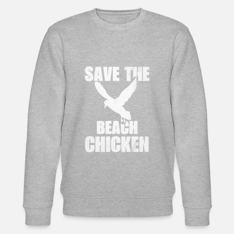Strandhuhn - Stanley/Stella Unisex Bio-Sweatshirt CHANGER  - Grau meliert