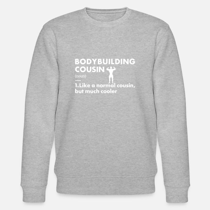 Sport Cousin Définition Musculation - Sweat bio CHANGER Stanley/Stella Unisexe - gris chiné