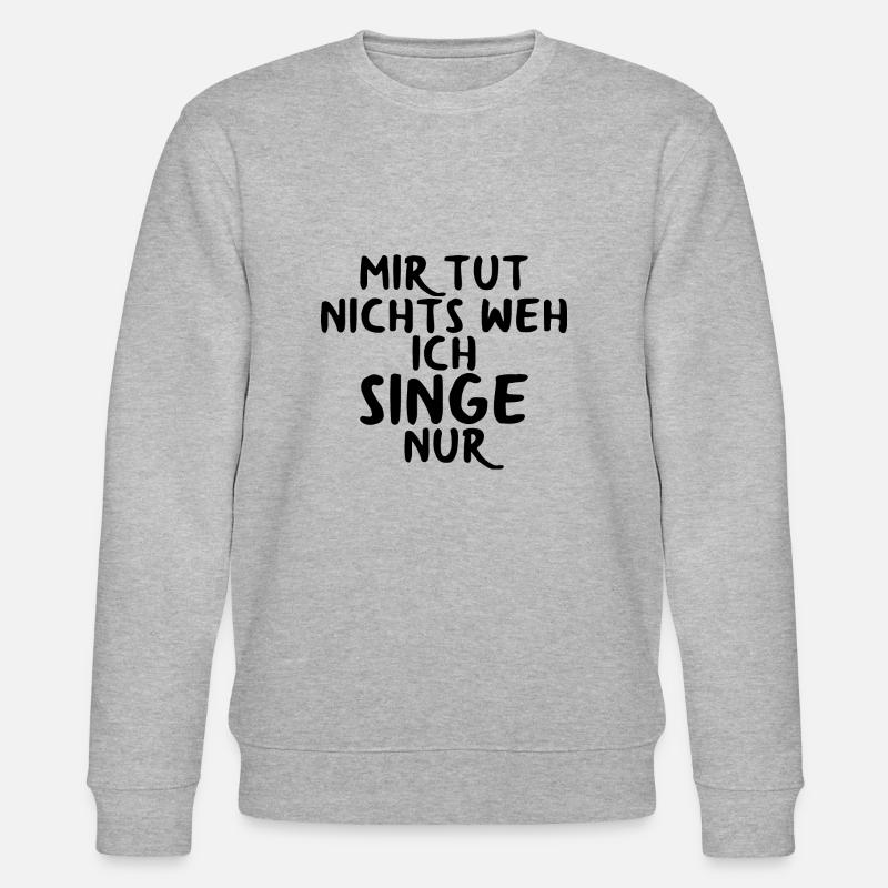Singen - Stanley/Stella Unisex Bio-Sweatshirt CHANGER  - Grau meliert