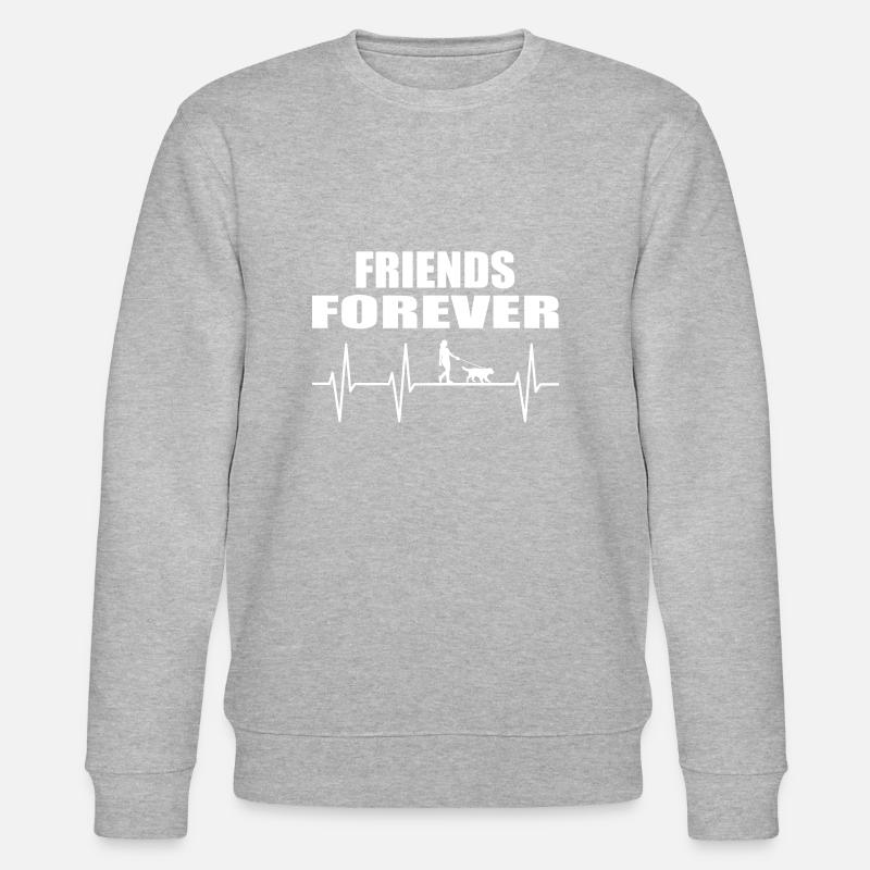 Hund - Stanley/Stella Unisex Bio-Sweatshirt CHANGER  - Grau meliert