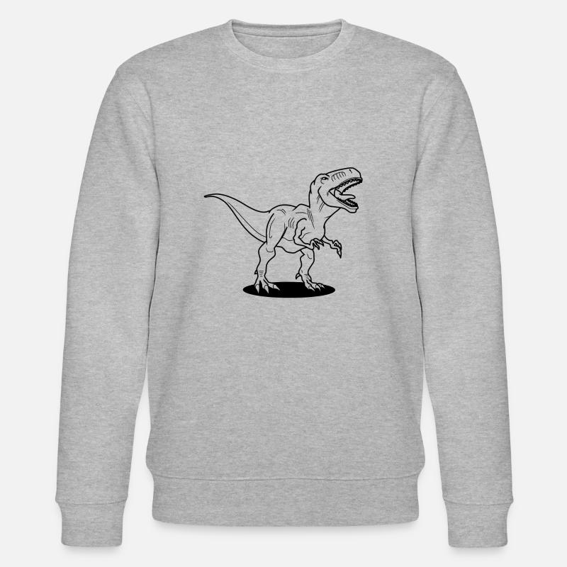 T-Rex - Sweat bio CHANGER Stanley/Stella Unisexe - gris chiné