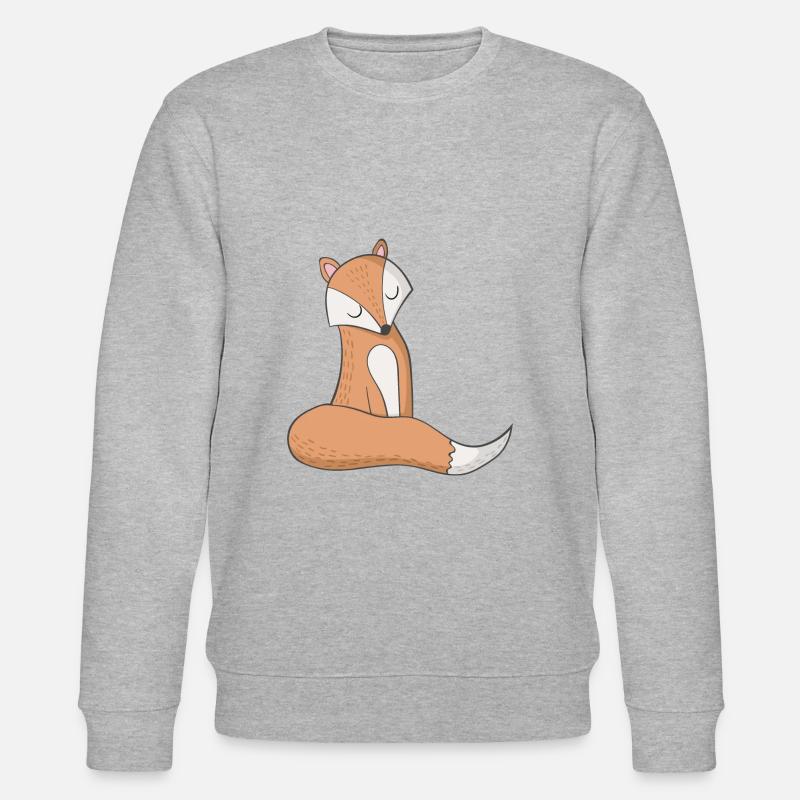 Fuchs - Stanley/Stella Unisex Bio-Sweatshirt CHANGER  - Grau meliert