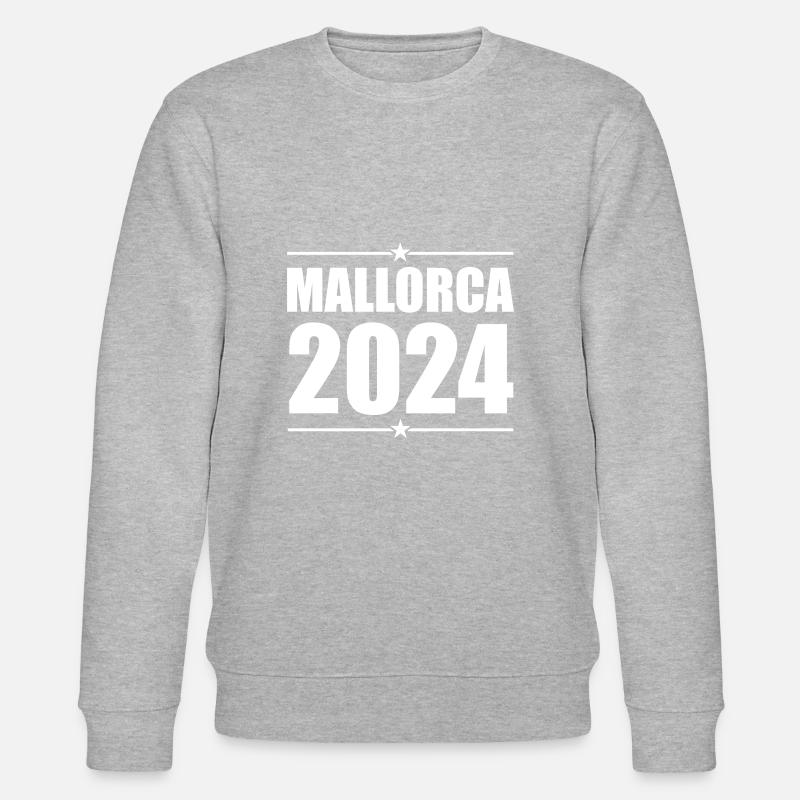 Mallorca 2024 - Stanley/Stella Unisex Bio-Sweatshirt CHANGER  - Grau meliert