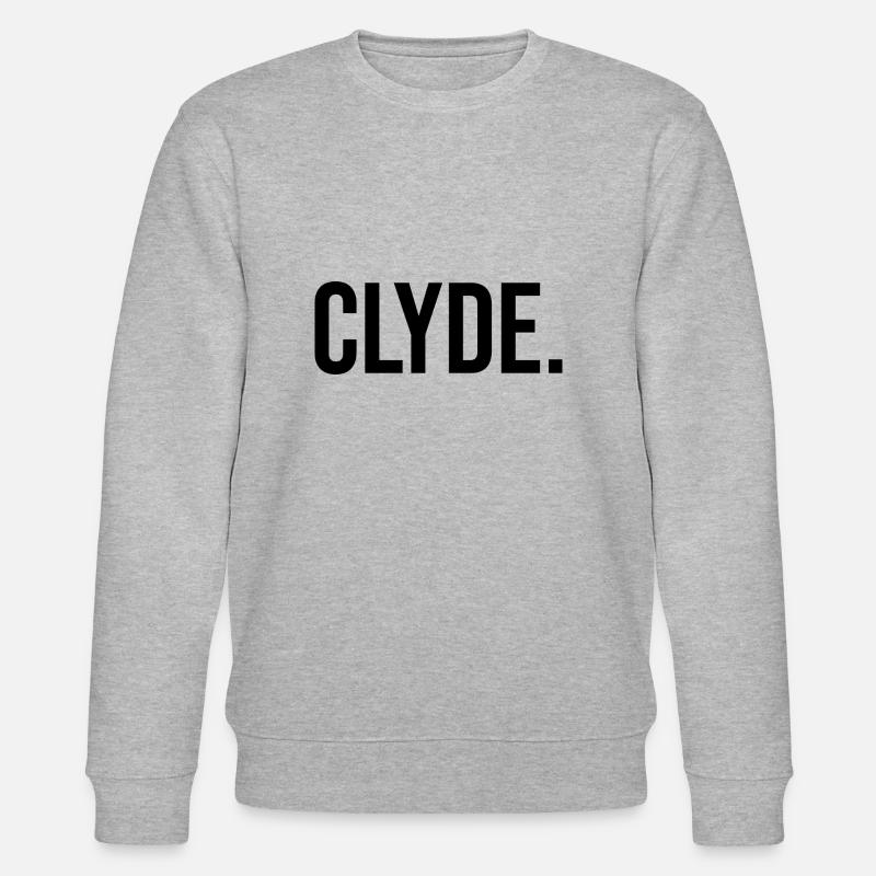 Partnerlook Partner Clyde - schwarz - Stanley/Stella Unisex Bio-Sweatshirt CHANGER  - Grau meliert