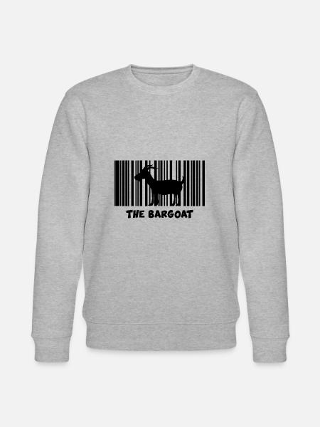 chèvre « le bargoat » chèvre - Sweat bio CHANGER Stanley/Stella Unisexe - gris chiné