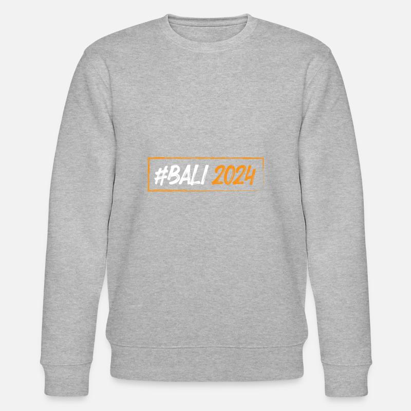 Bali 2024 - Stanley/Stella Unisex Bio-Sweatshirt CHANGER  - Grau meliert