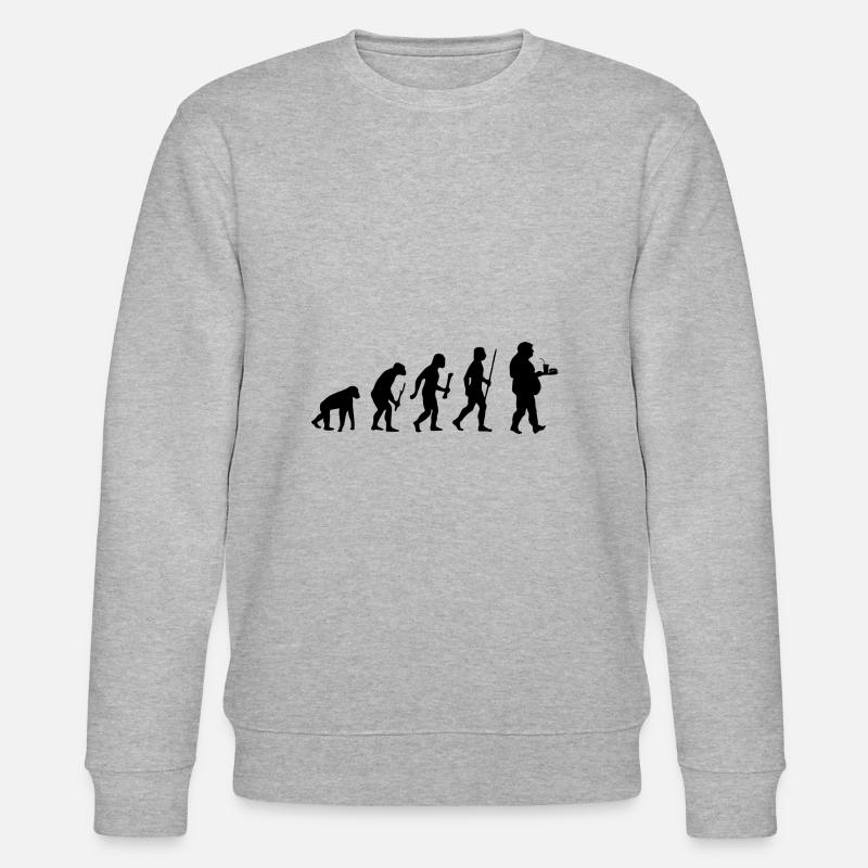Evolution Fatsack Fast Food - Sweat bio CHANGER Stanley/Stella Unisexe - gris chiné