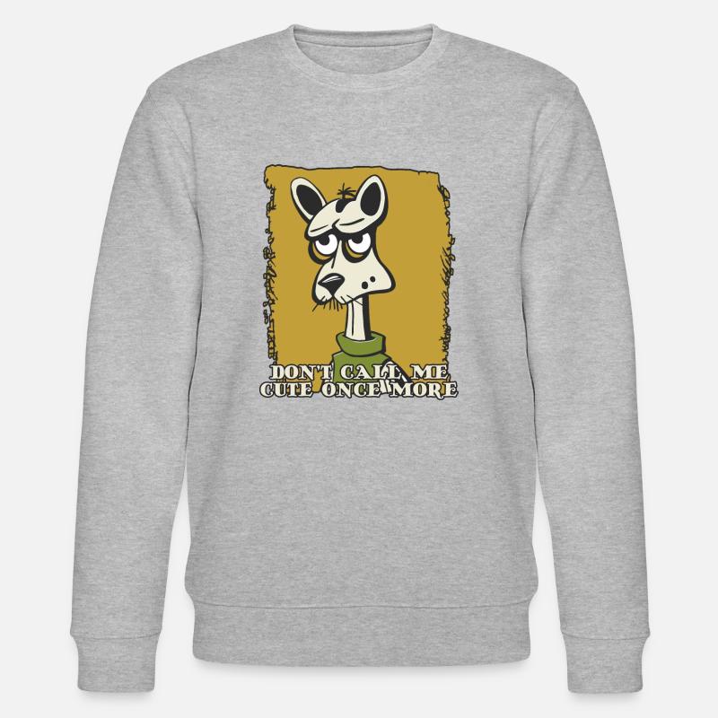 Ne m’appelez plus mignonne - Sweat bio CHANGER Stanley/Stella Unisexe - gris chiné