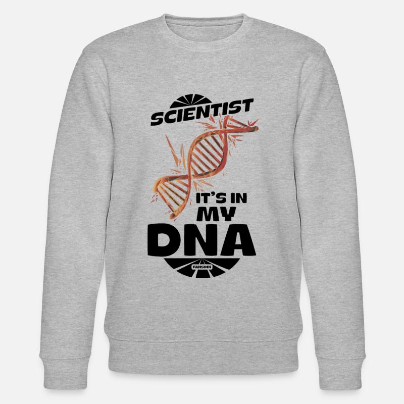Scientifique C’est dans mon ADN - Sweat bio CHANGER Stanley/Stella Unisexe - gris chiné