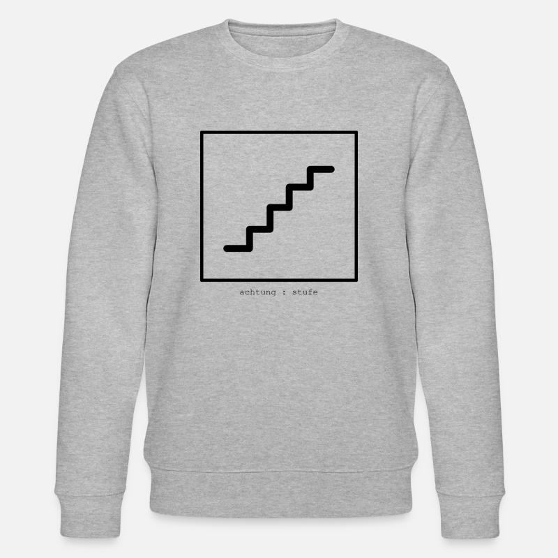 attention pas - Sweat bio CHANGER Stanley/Stella Unisexe - gris chiné