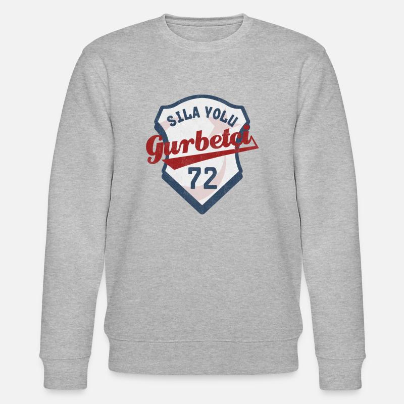 Batmanlı - Stanley/Stella Unisex Bio-Sweatshirt CHANGER  - Grau meliert