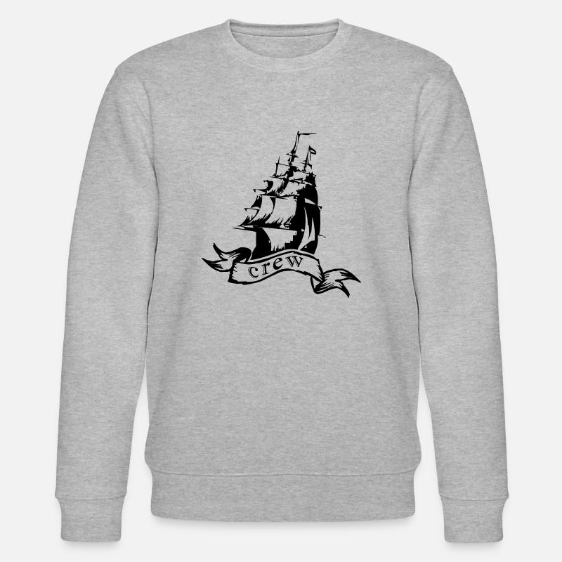 équipage du navire - Sweat bio CHANGER Stanley/Stella Unisexe - gris chiné