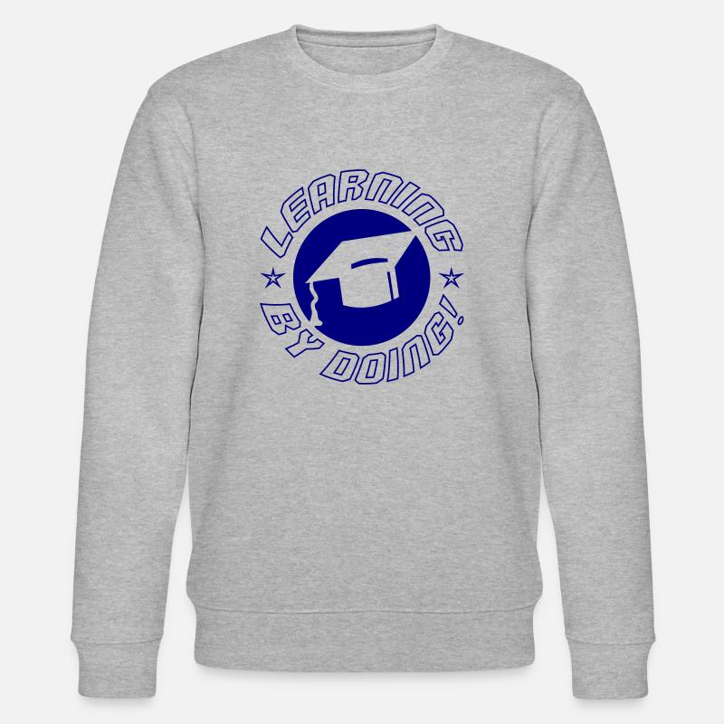 Learning by doing - Stanley/Stella CHANGER Unisex Organic Sweatshirt - heather grey
