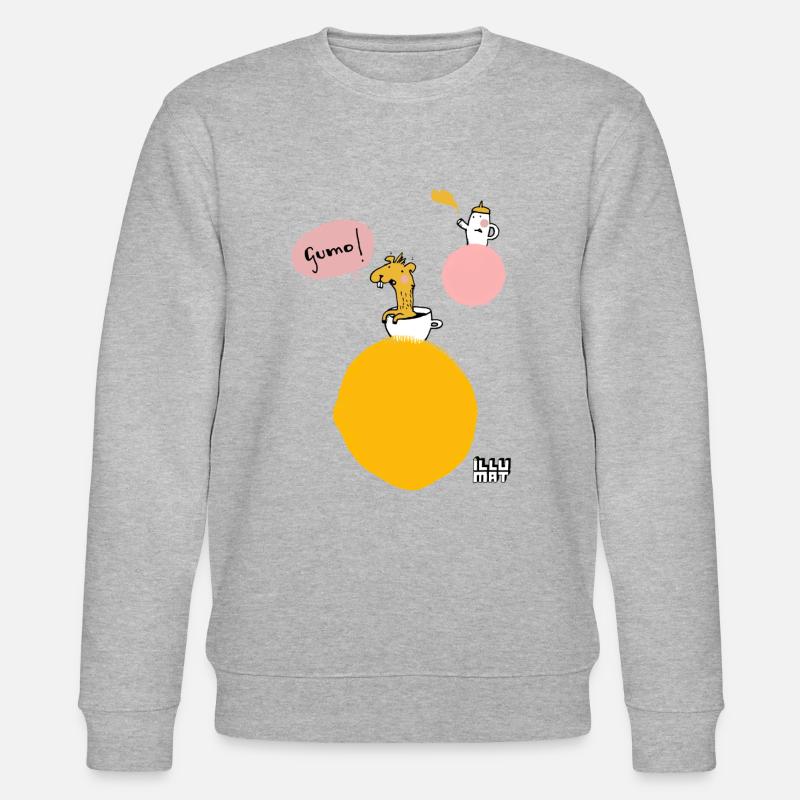 Gumo ! Lama sans drame - Sweat bio CHANGER Stanley/Stella Unisexe - gris chiné