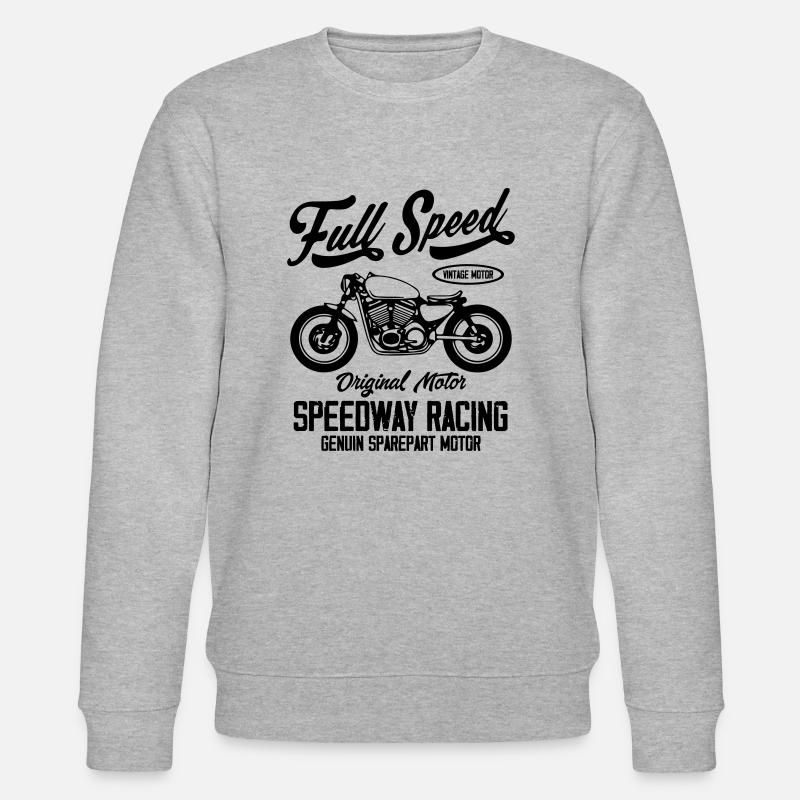 Full Speed Original Motorcycle - Sweat bio CHANGER Stanley/Stella Unisexe - gris chiné