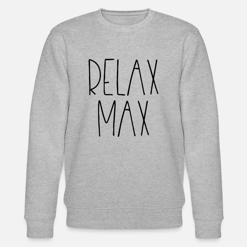 Relax Max - Stanley/Stella CHANGER Unisex Organic Sweatshirt - heather grey