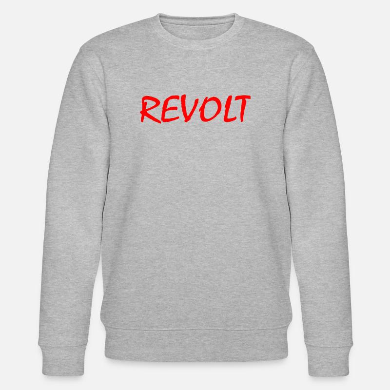Revolt - Stanley/Stella Unisex Bio-Sweatshirt CHANGER  - Grau meliert