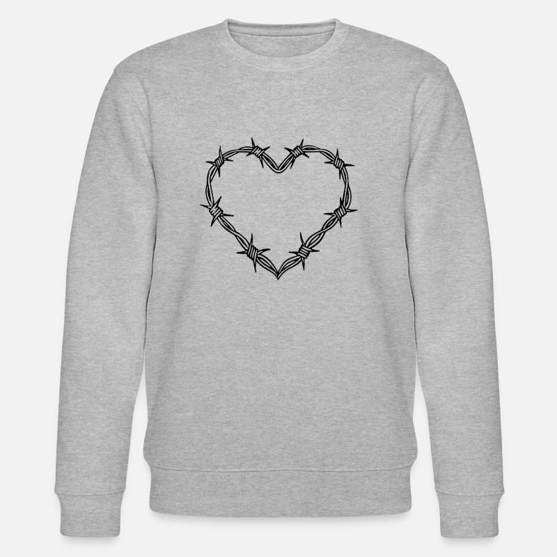 Xed - Stanley/Stella Unisex Bio-Sweatshirt CHANGER  - Grau meliert
