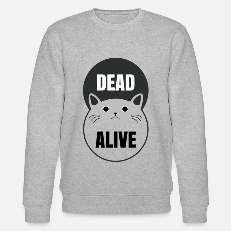Chat schreckinger - Sweat bio CHANGER Stanley/Stella Unisexe - gris chiné