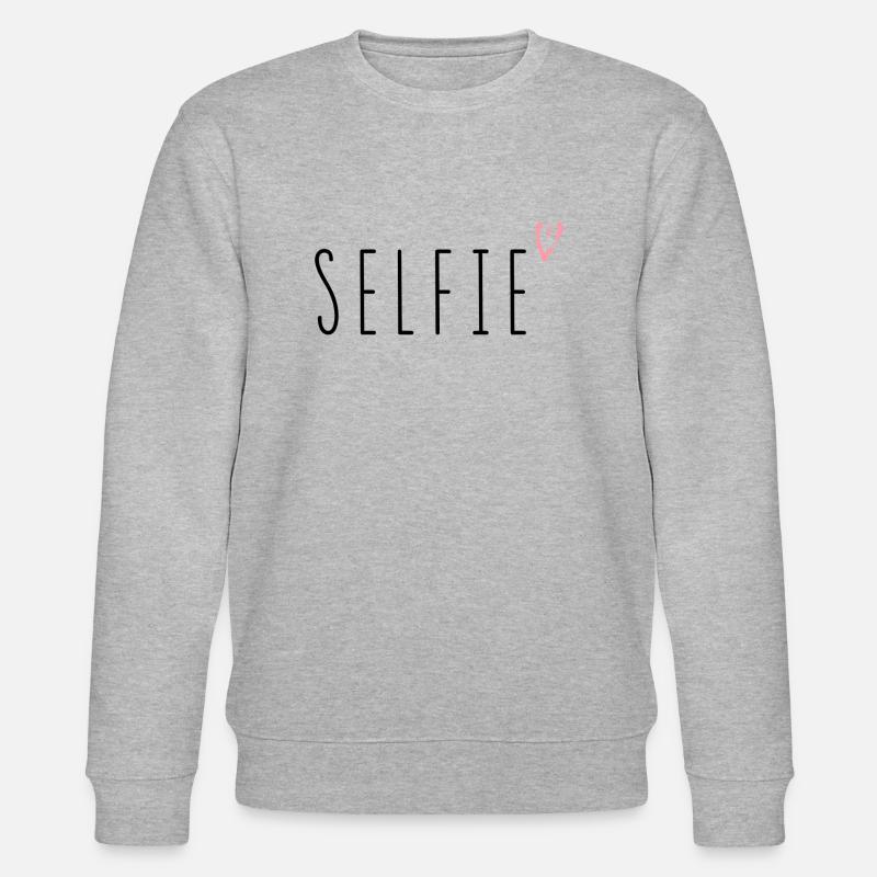 Selfie - Sweat bio CHANGER Stanley/Stella Unisexe - gris chiné