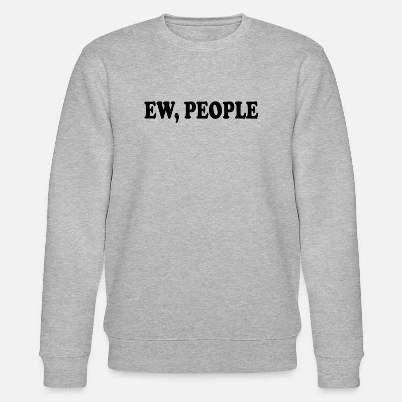 ew people - Stanley/Stella Unisex Bio-Sweatshirt CHANGER  - Grau meliert