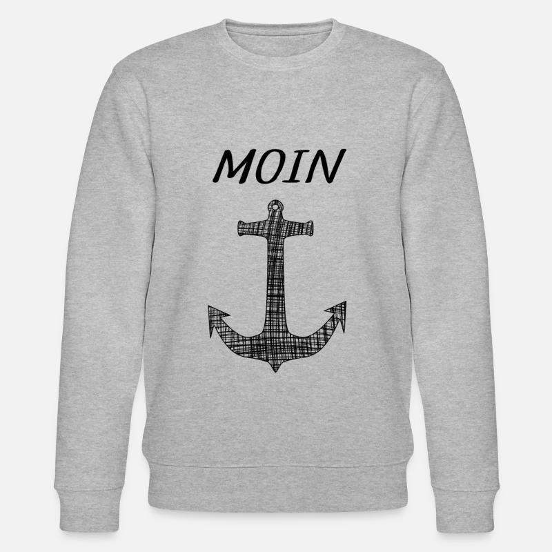 Moin - Stanley/Stella Unisex Bio-Sweatshirt CHANGER - Grau meliert