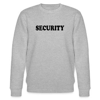 Security - Stanley/Stella CHANGER Unisex Organic Sweatshirt - heather grey - Front - Nik (191cm) & Marisol (170cm)
