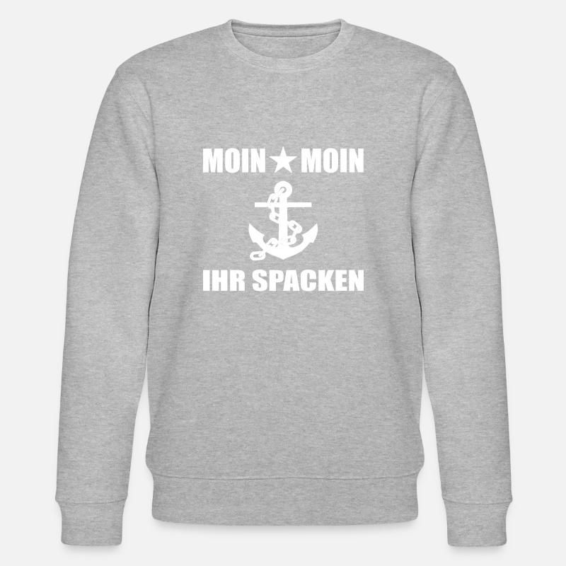 Moin - Stanley/Stella Unisex Bio-Sweatshirt CHANGER  - Grau meliert