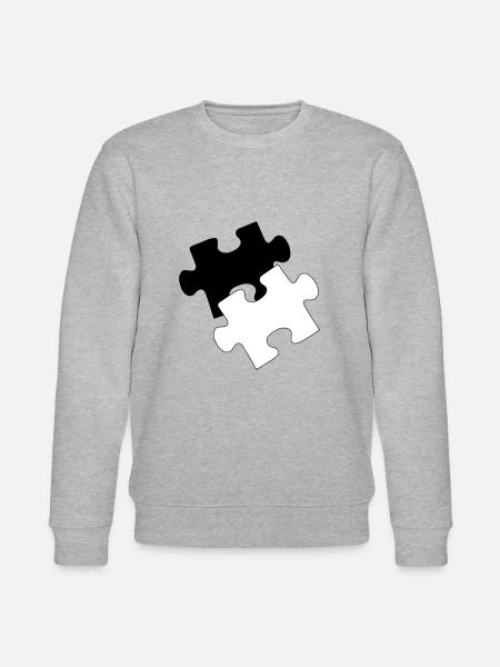 Puzzle - Stanley/Stella Unisex Bio-Sweatshirt CHANGER  - Grau meliert