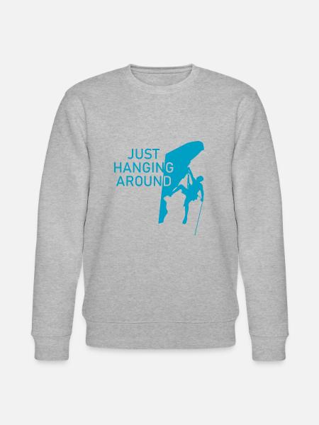 Bouldering Climbing Climbing Hiking - Stanley/Stella CHANGER Unisex Organic Sweatshirt - heather grey