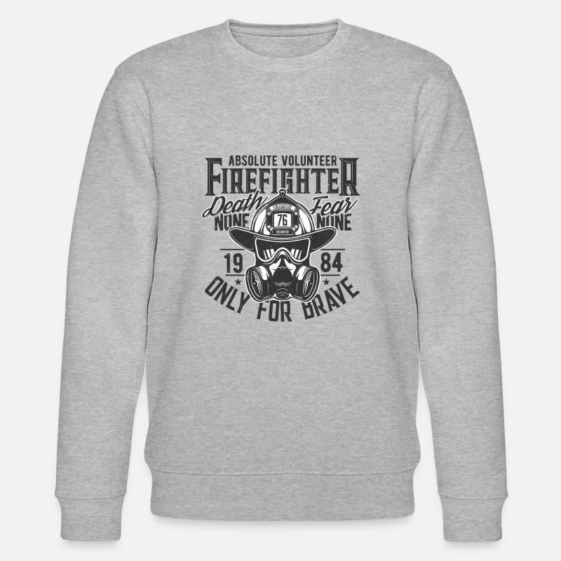Freiwillige Feuerwehr a - Stanley/Stella Unisex Bio-Sweatshirt CHANGER  - Grau meliert