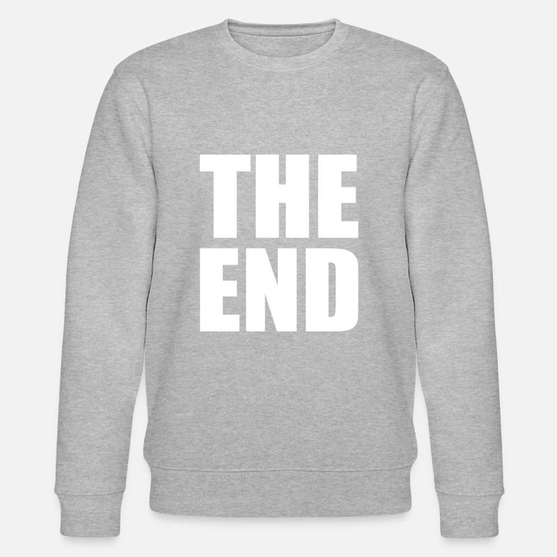 The end - Stanley/Stella CHANGER Unisex Organic Sweatshirt - heather grey