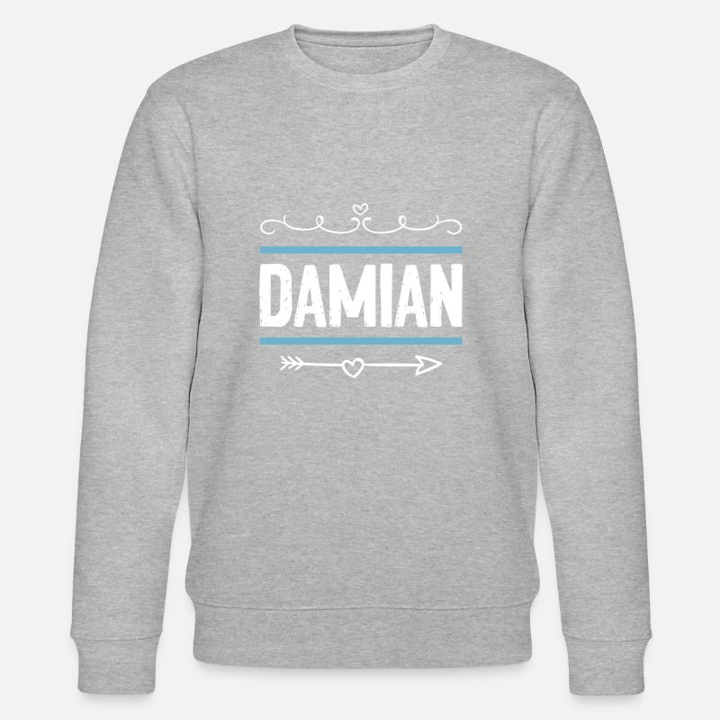 Damian - Stanley/Stella Unisex Bio-Sweatshirt CHANGER  - Grau meliert