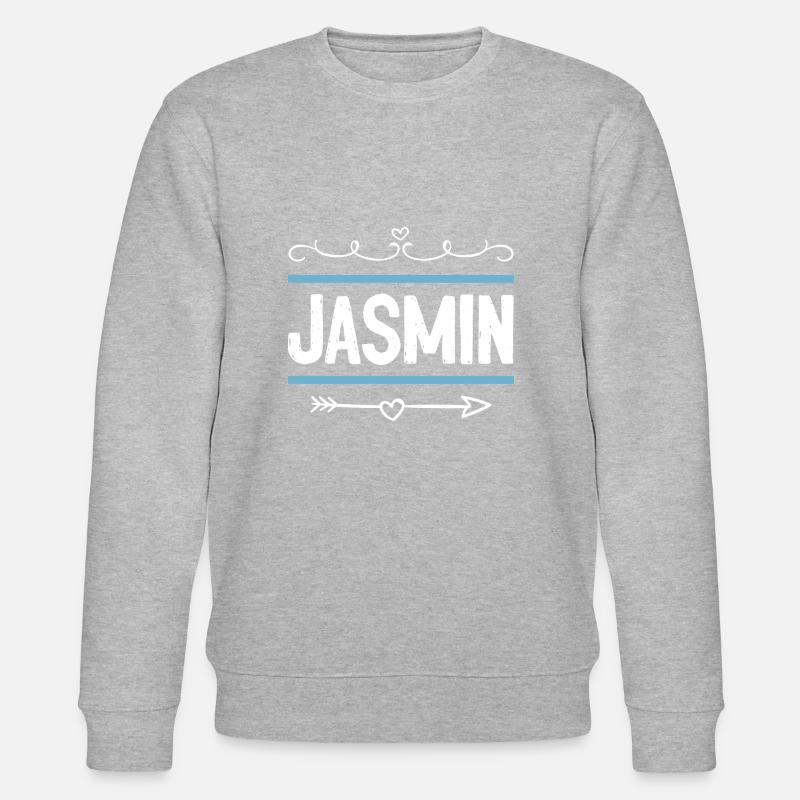 Jasmin - Stanley/Stella Unisex Bio-Sweatshirt CHANGER  - Grau meliert
