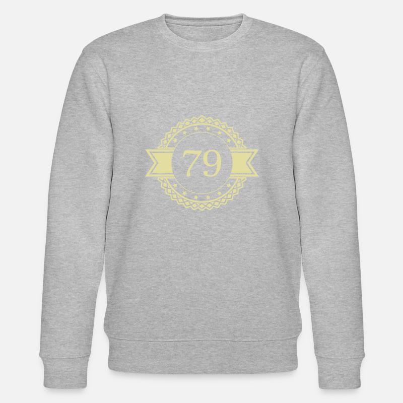 79 Emblème numérique - Sweat bio CHANGER Stanley/Stella Unisexe - gris chiné