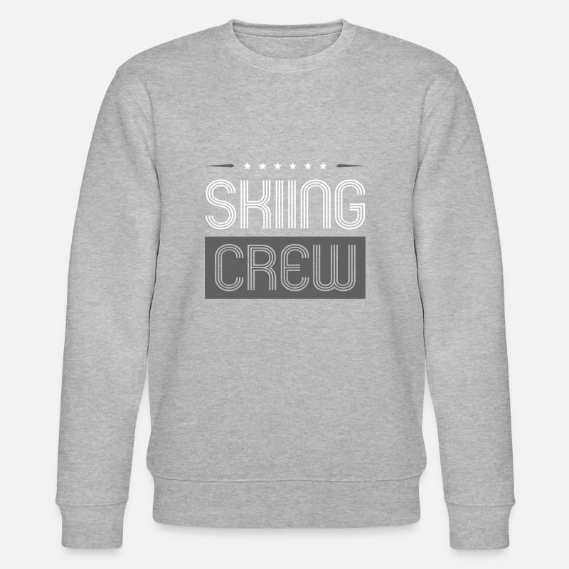 Équipe de ski - Sweat bio CHANGER Stanley/Stella Unisexe - gris chiné