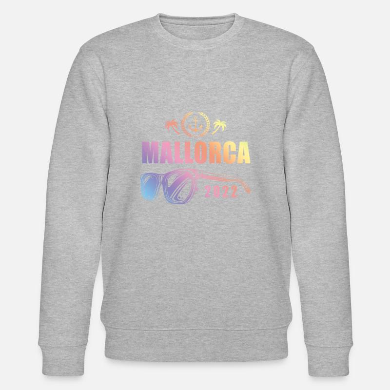 Mallorca 2022 - Stanley/Stella Unisex Bio-Sweatshirt CHANGER  - Grau meliert