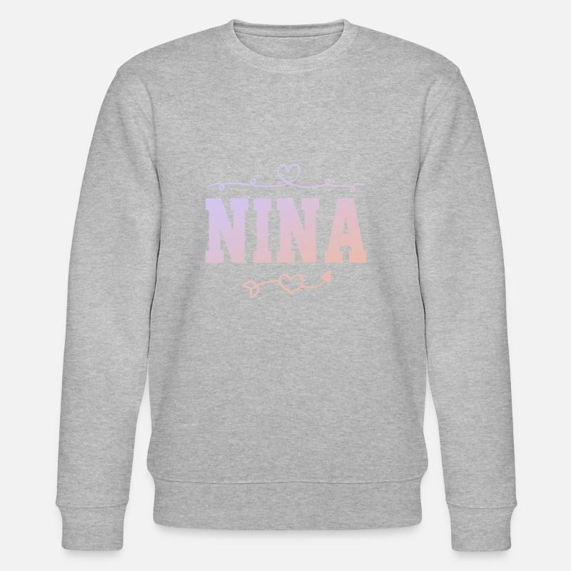 Nina - Sweat bio CHANGER Stanley/Stella Unisexe - gris chiné